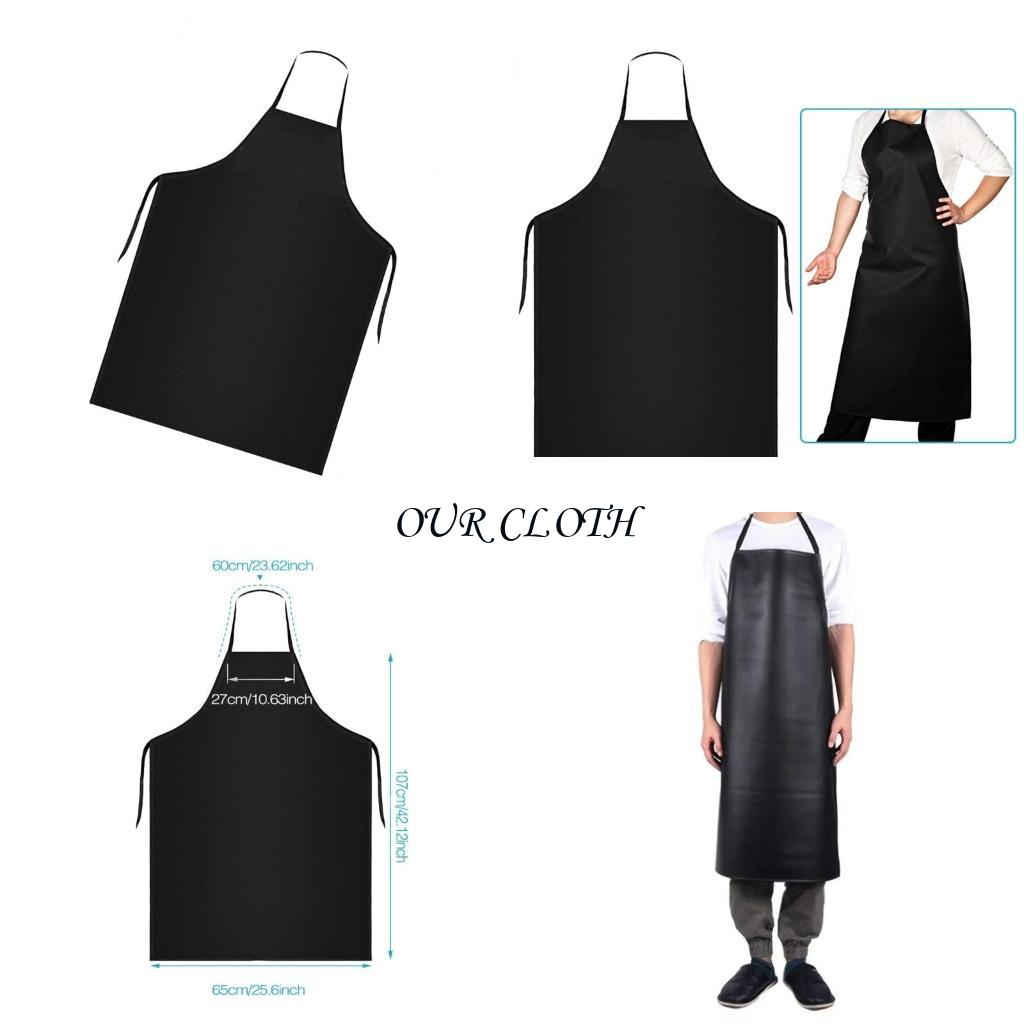 Leatherwork Apron - Масляная водонепроницаемая фартук PU