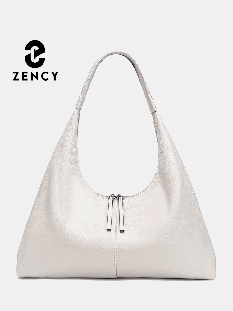 Leather Work Handbag - Zency большая вместительная сумка-тоут из натуральной
