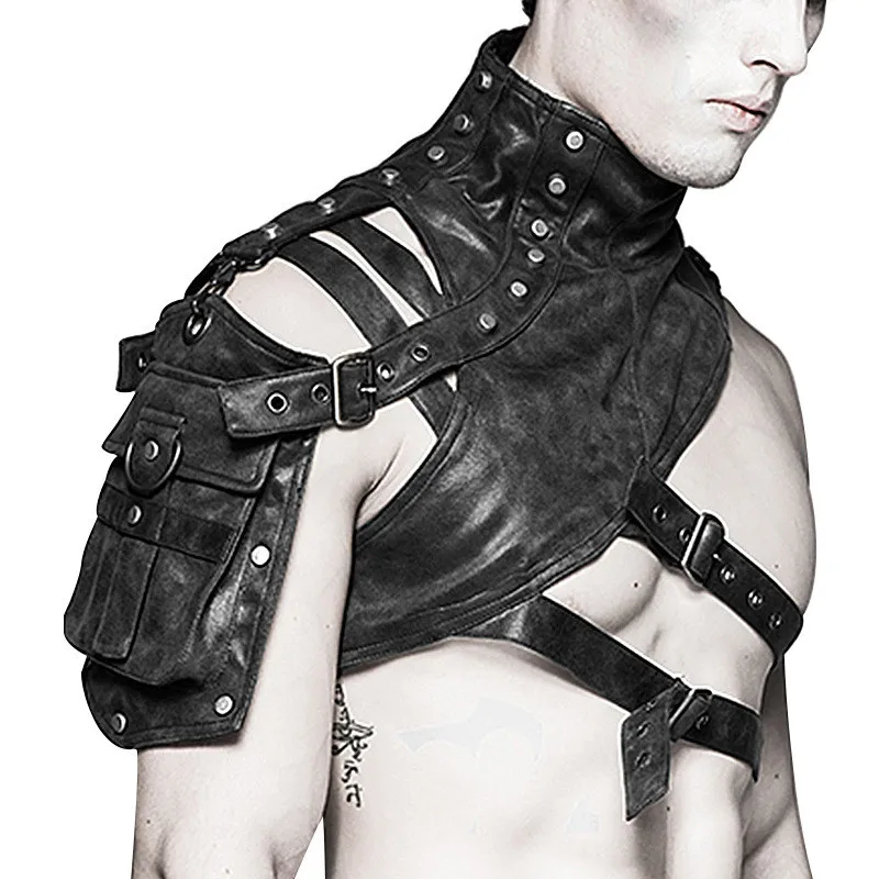 Leather Work Jacket - Средневековый кожаный доспех в стиле стимпанк