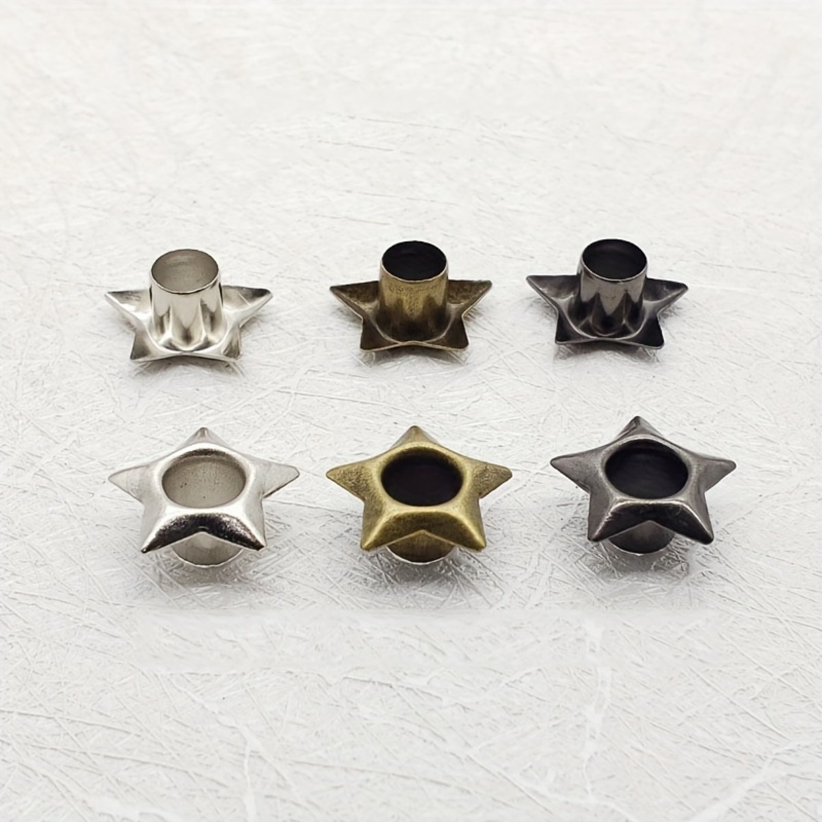 20 шт., люверсы в форме звезды – обзор и цена Leatherwork Eyelets