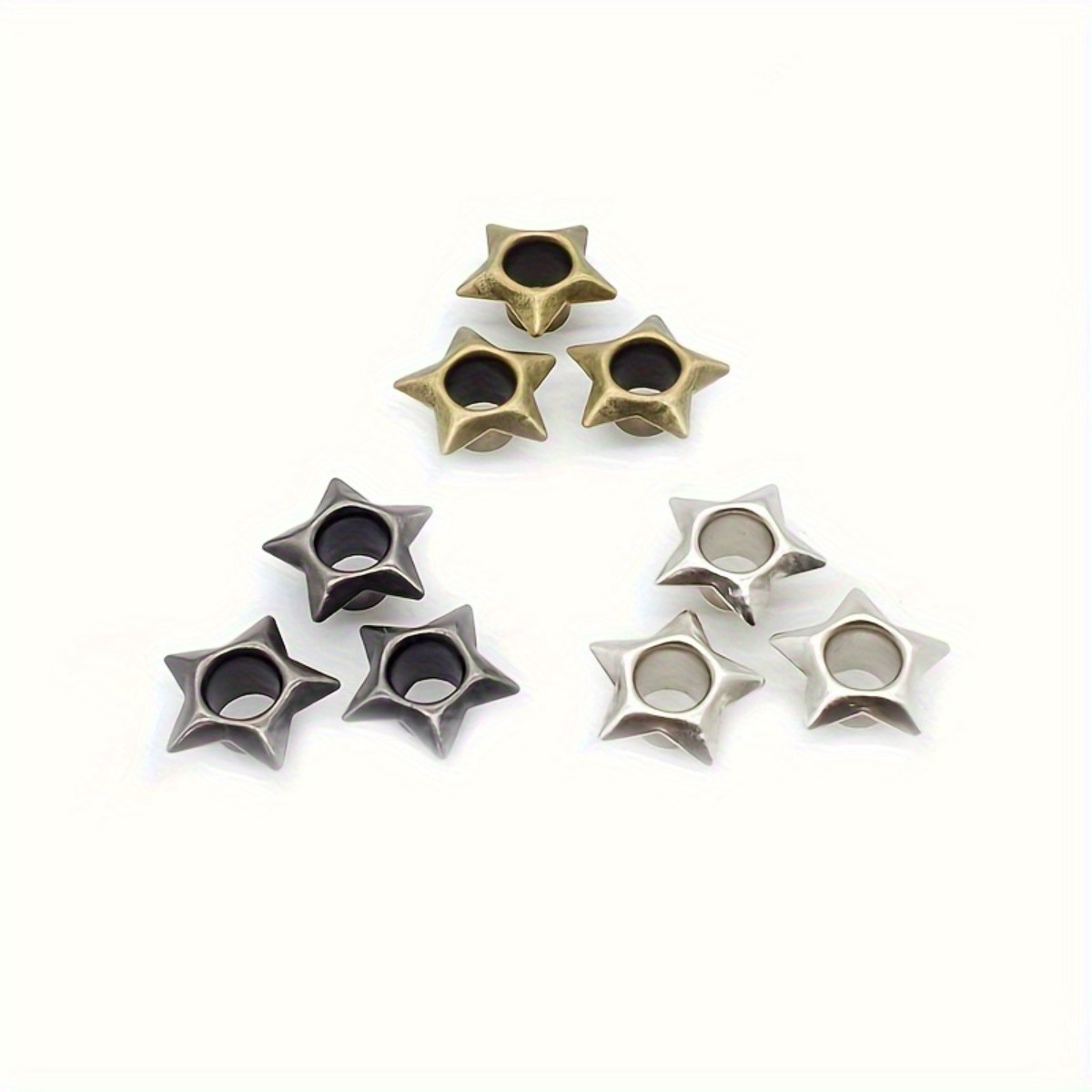 20 шт., люверсы в форме звезды – обзор и цена Leatherwork Eyelets