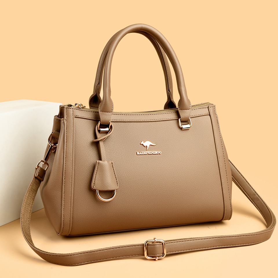 Сумка-тоут через плечо из мягк – обзор и цена Leather Work Handbag