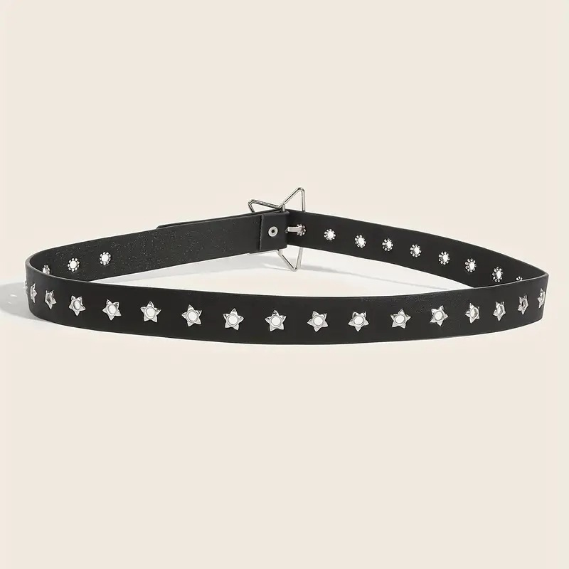 Ремень Y2K в стиле панк с закл – обзор и цена Leatherwork Eyelets