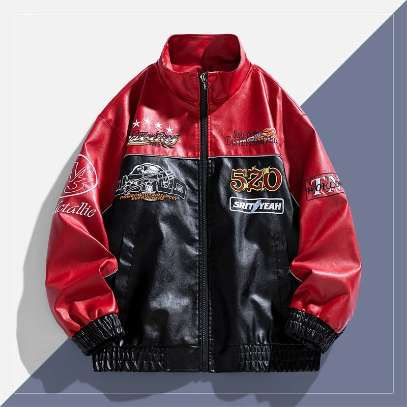 Трендовая красивая зимняя курт – обзор и цена Leather Work Jacket