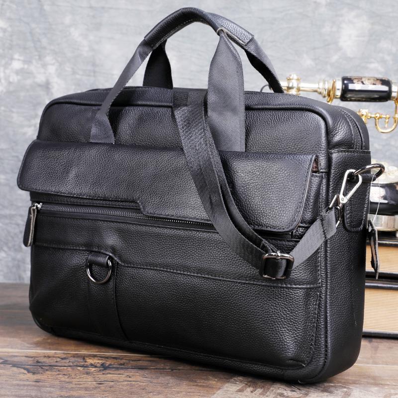 Большая мужская сумка из натур – обзор и цена Leather Work Bag Mens