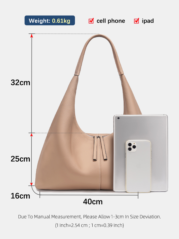 Zency большая вместительная су – обзор и цена Leather Work Handbag