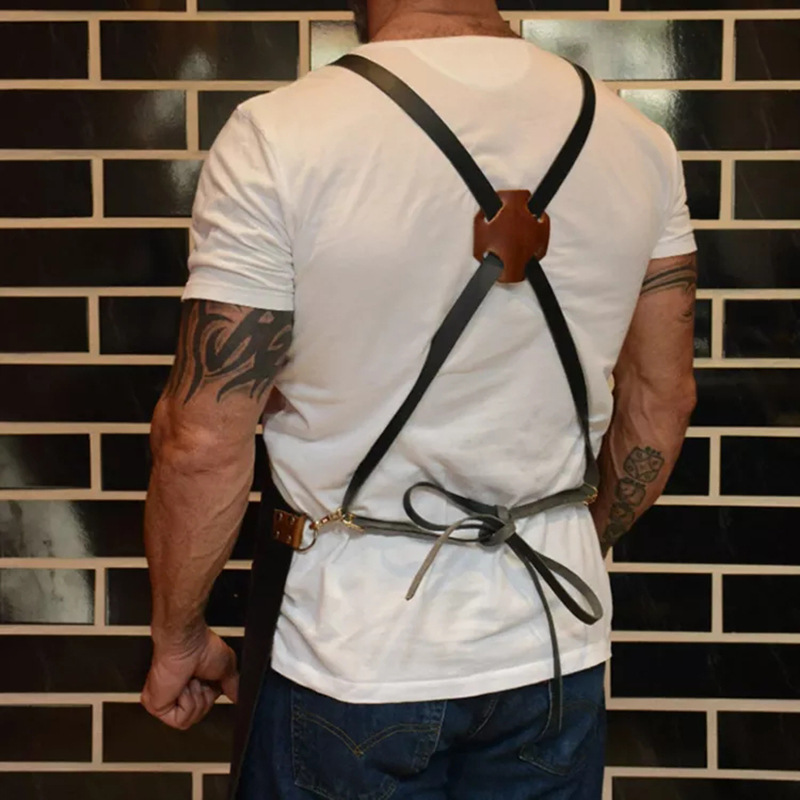 Фартук из искусственной кожи д – обзор и цена Leatherwork Apron