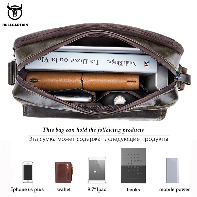BULLCAPTAIN Мужская сумка чере – обзор и цена Leather Work Bag Mens