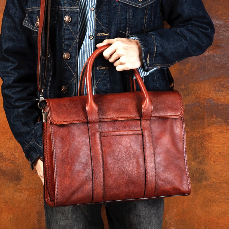 Кожаная сумка растительного ду – обзор и цена Leather Work Handbag