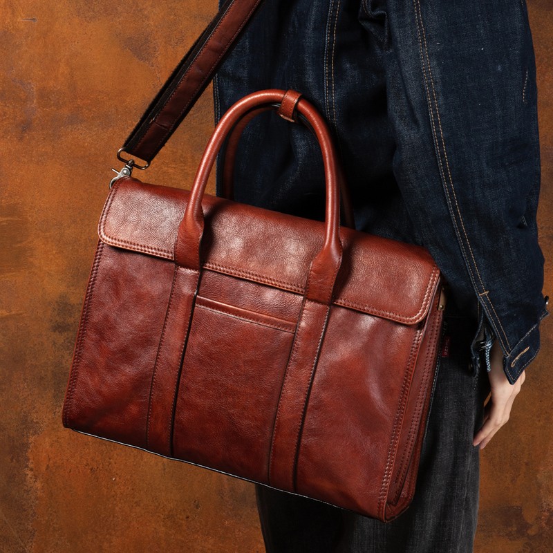 Кожаная сумка растительного ду – обзор и цена Leather Work Handbag
