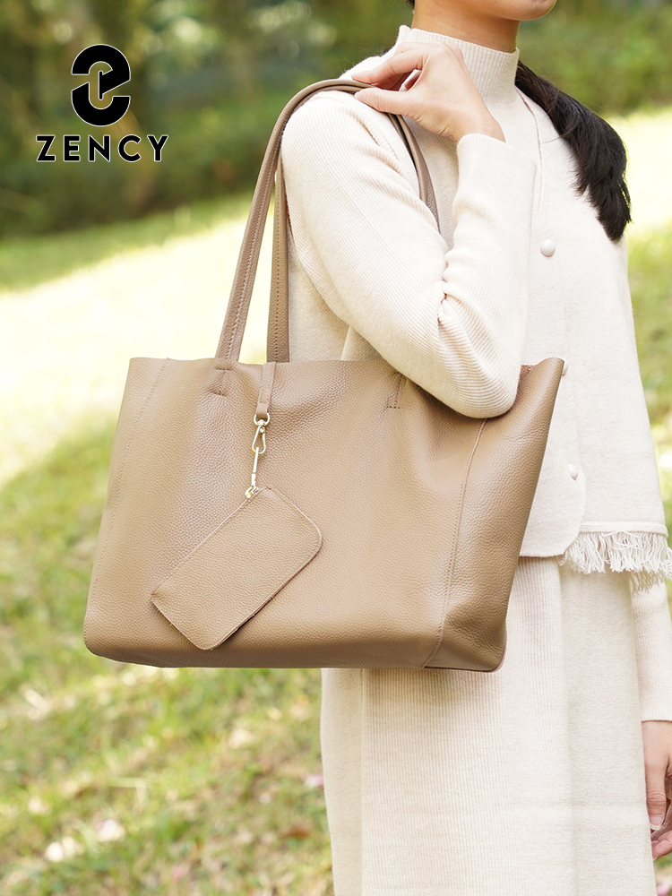 Большая сумка-тоут Zency из на – обзор и цена Leather Work Handbag