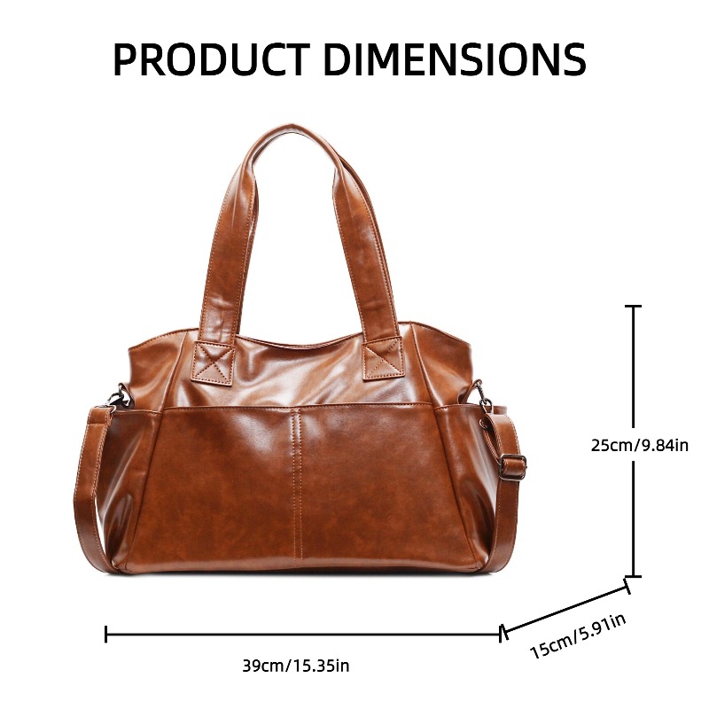 Женская ретро-сумка из мягкой  – обзор и цена Leather Work Handbag