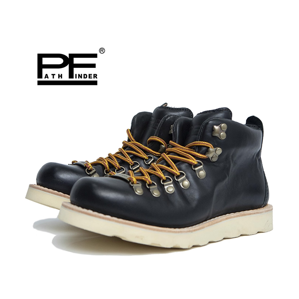 pf модные мужские мотоциклетны – обзор и цена Leather Work Women Shoes