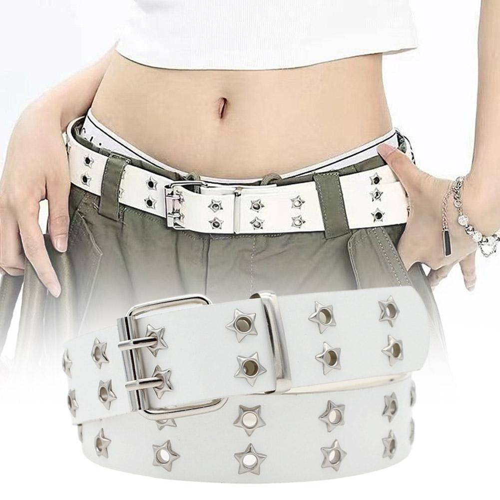 Модный женский кожаный ремень  – обзор и цена Leatherwork Eyelets