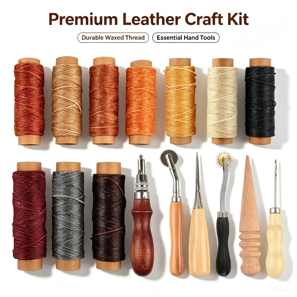 Полный набор инструментов для  – обзор и цена Beginner Leatherwork Kit