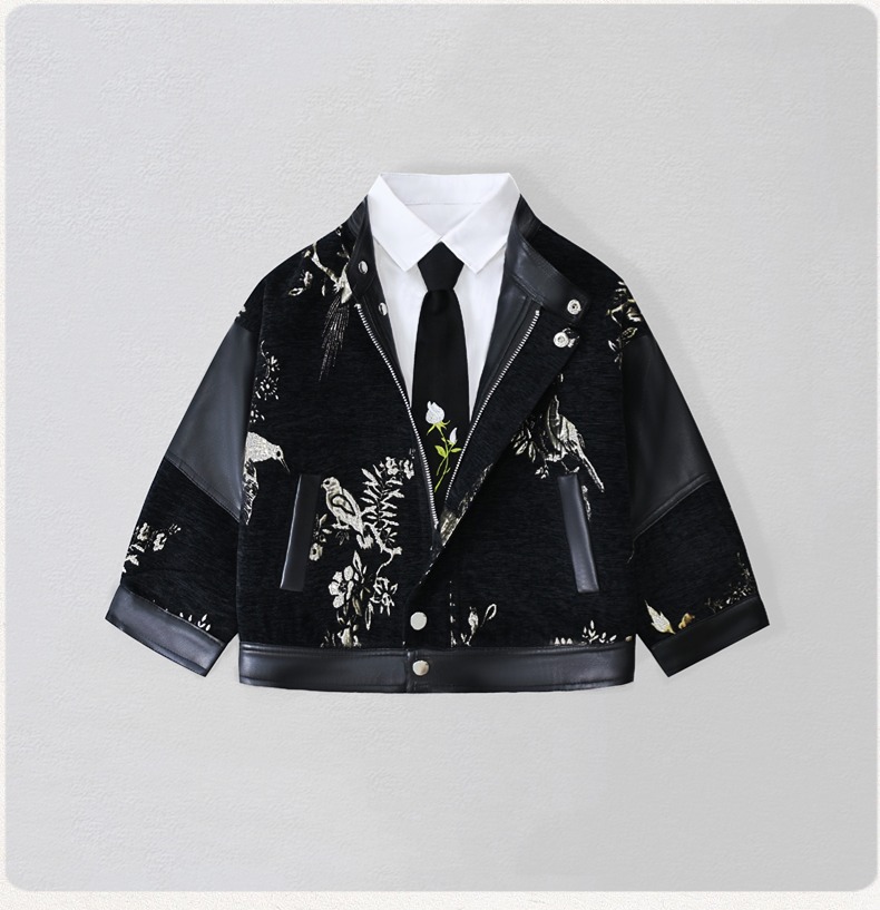 Детская мотоциклетная куртка и – обзор и цена Leather Work Jacket