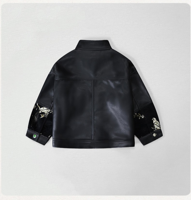 Детская мотоциклетная куртка и – обзор и цена Leather Work Jacket