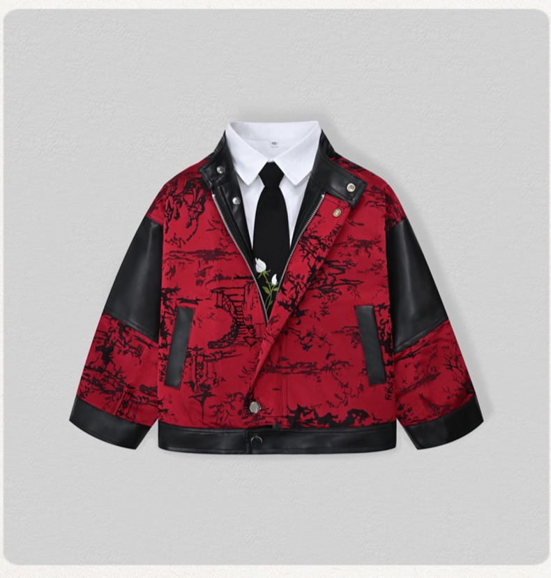 Детская мотоциклетная куртка и – обзор и цена Leather Work Jacket