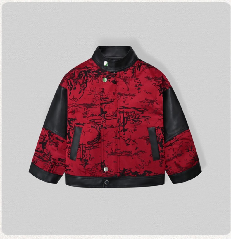 Детская мотоциклетная куртка и – обзор и цена Leather Work Jacket