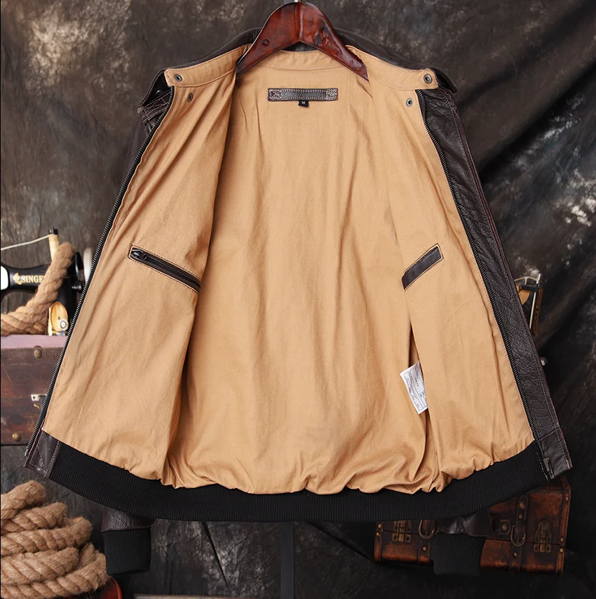 Куртка-бомбер A2 Pilot из нату – обзор и цена Leather Work Jacket