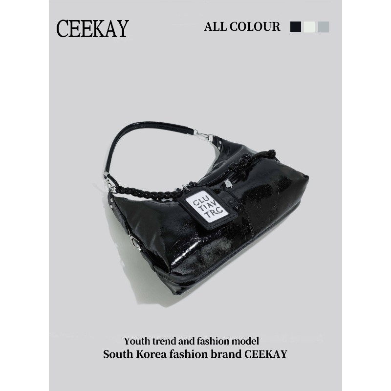2026 CEEKAY Глянцевая кожаная  – обзор и цена Leather Work Handbag