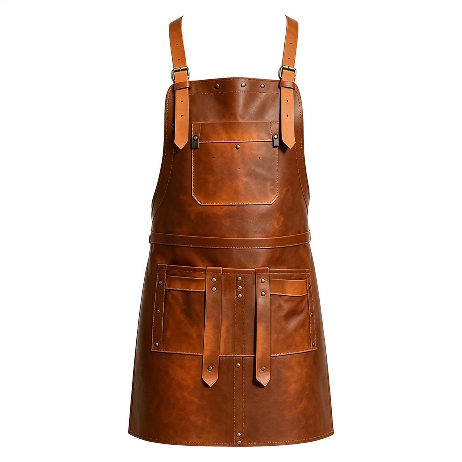 Кожаный фартук с множеством ка – обзор и цена Leatherwork Apron