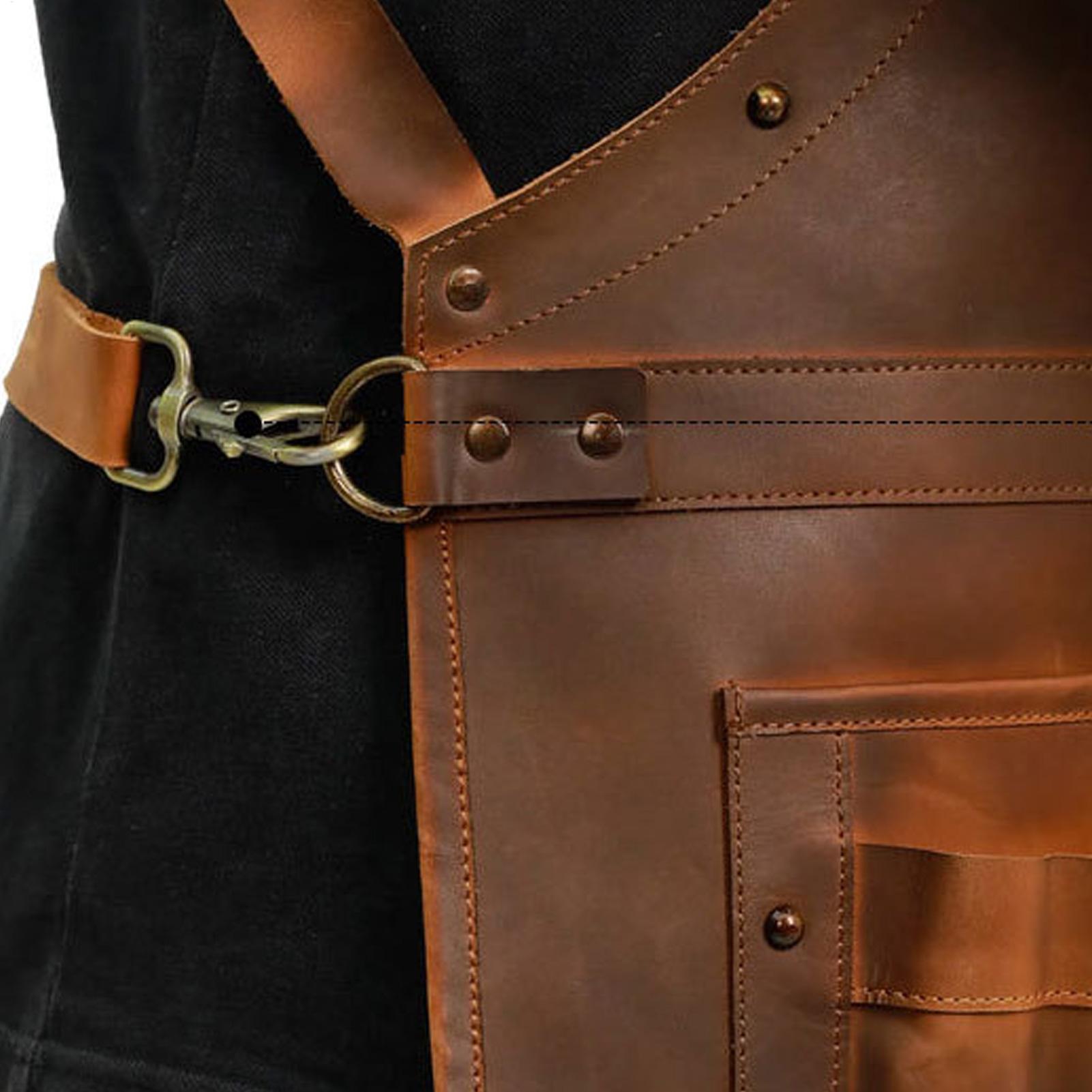 Кожаный фартук с множеством ка – обзор и цена Leatherwork Apron