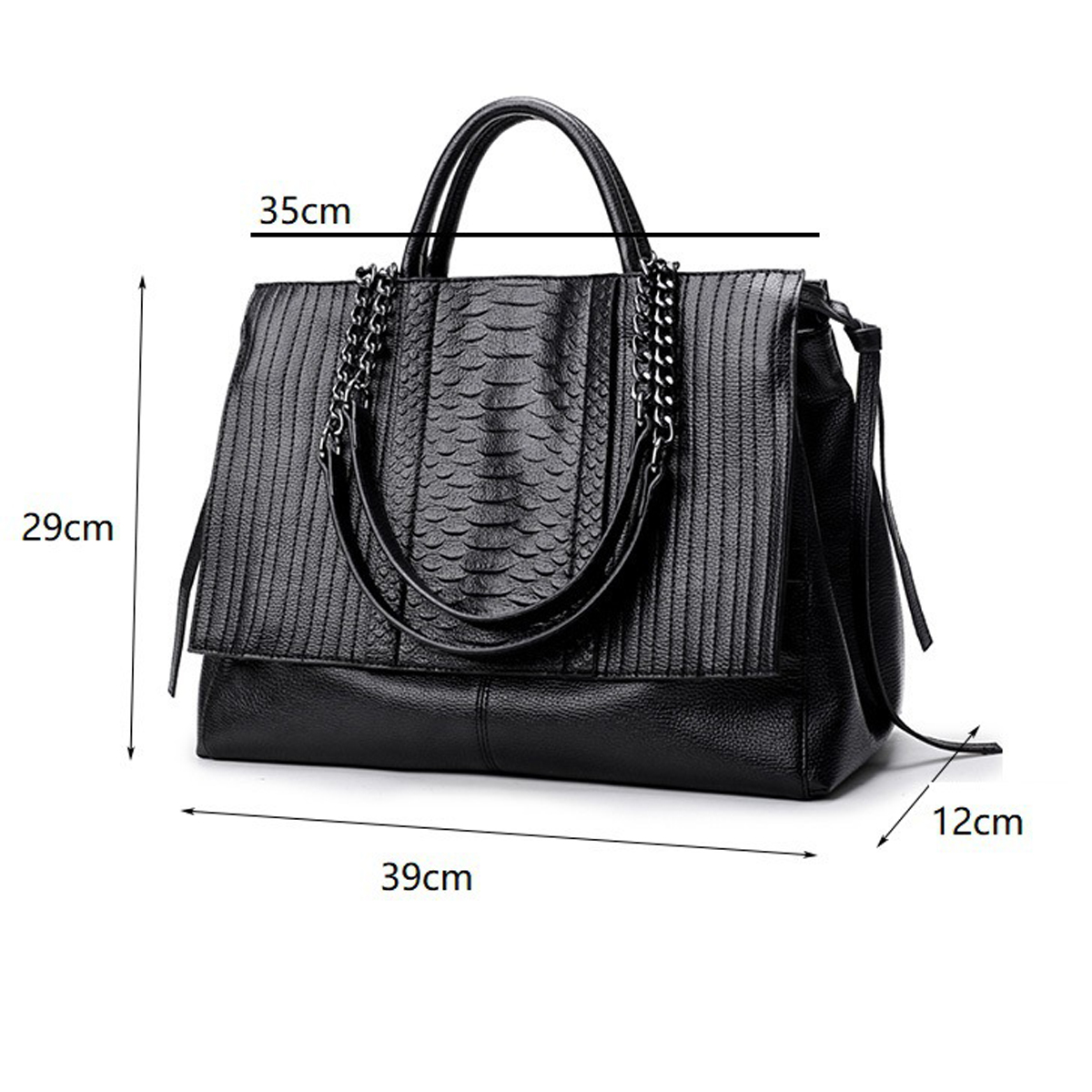 Элегантная сумка-тоут на молни – обзор и цена Leather Work Handbag