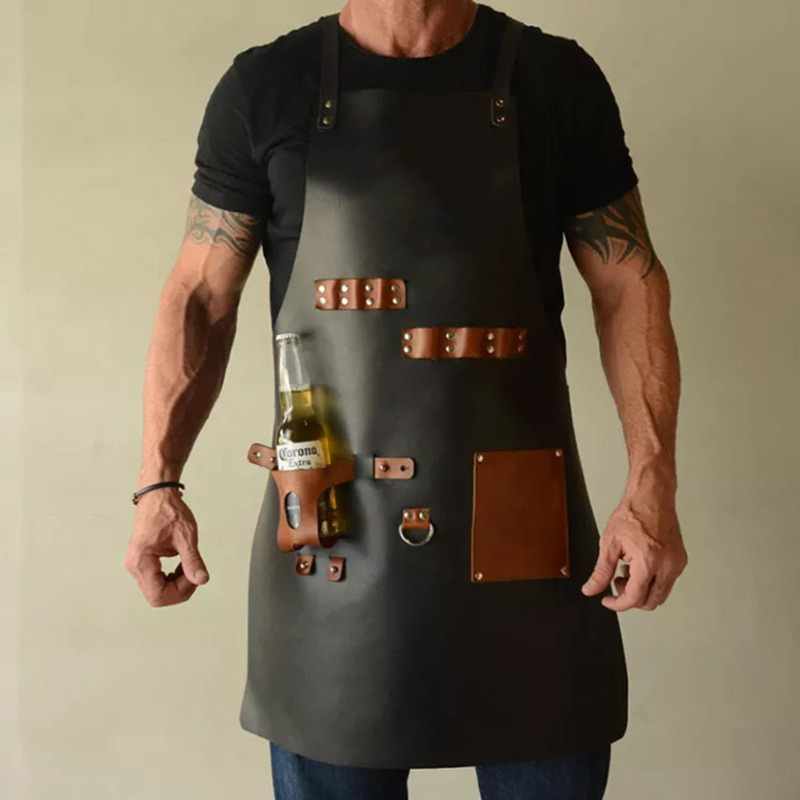 Уличный фартук из искусственно – обзор и цена Leatherwork Apron