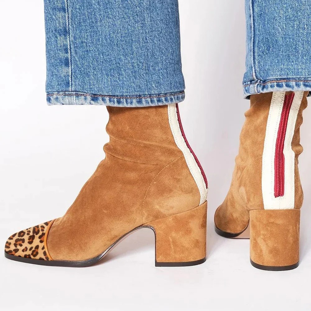 Женские ботинки из замши с ост – обзор и цена Leather Work Women Shoes