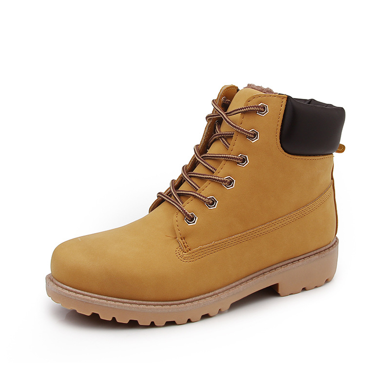 Женские ботинки на платформе,  – обзор и цена Leather Work Women Shoes