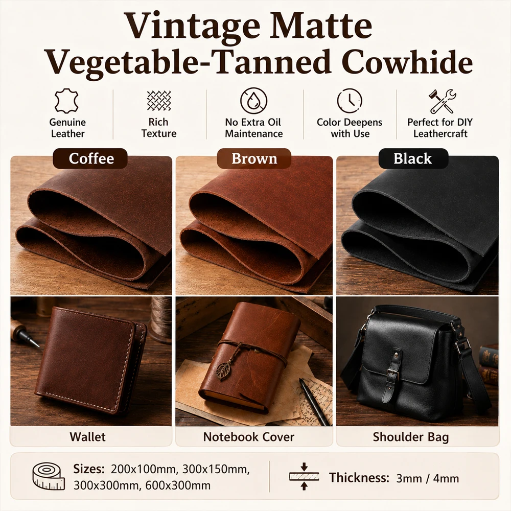 1 шт. лист кожи из воловьей шк – обзор и цена Veg Tan Leather Hide