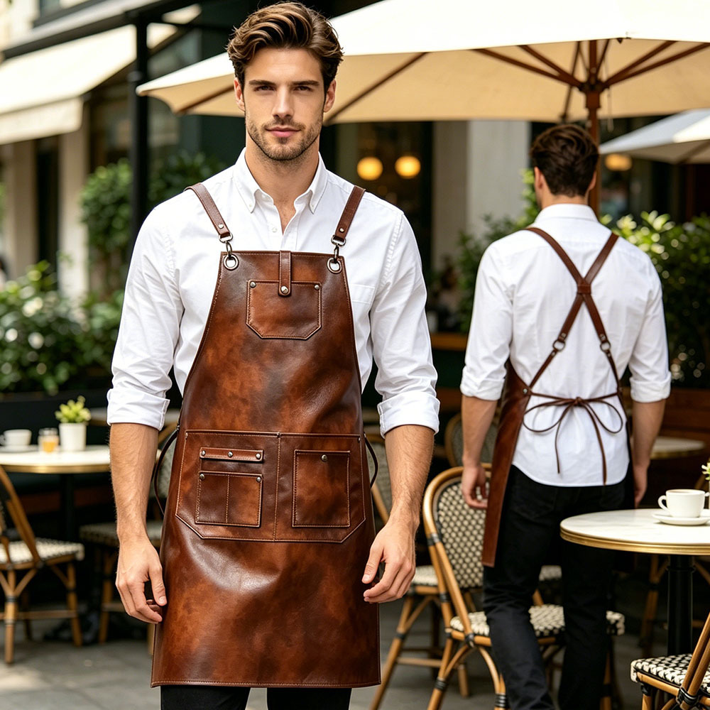 Фартук из искусственной кожи,  – обзор и цена Leatherwork Apron