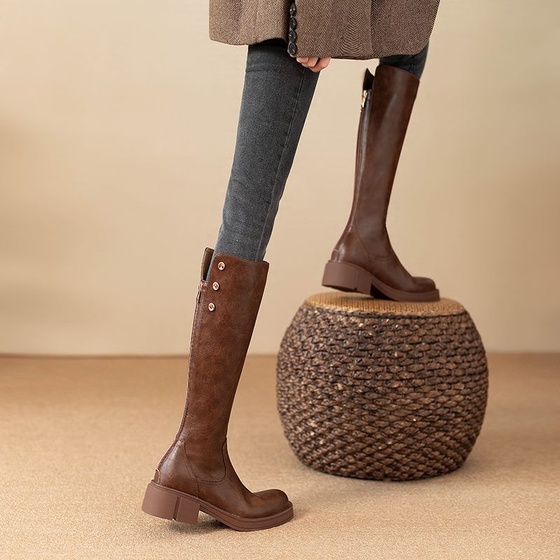 Осень-зима, женские туфли до к – обзор и цена Leather Work Women Shoes